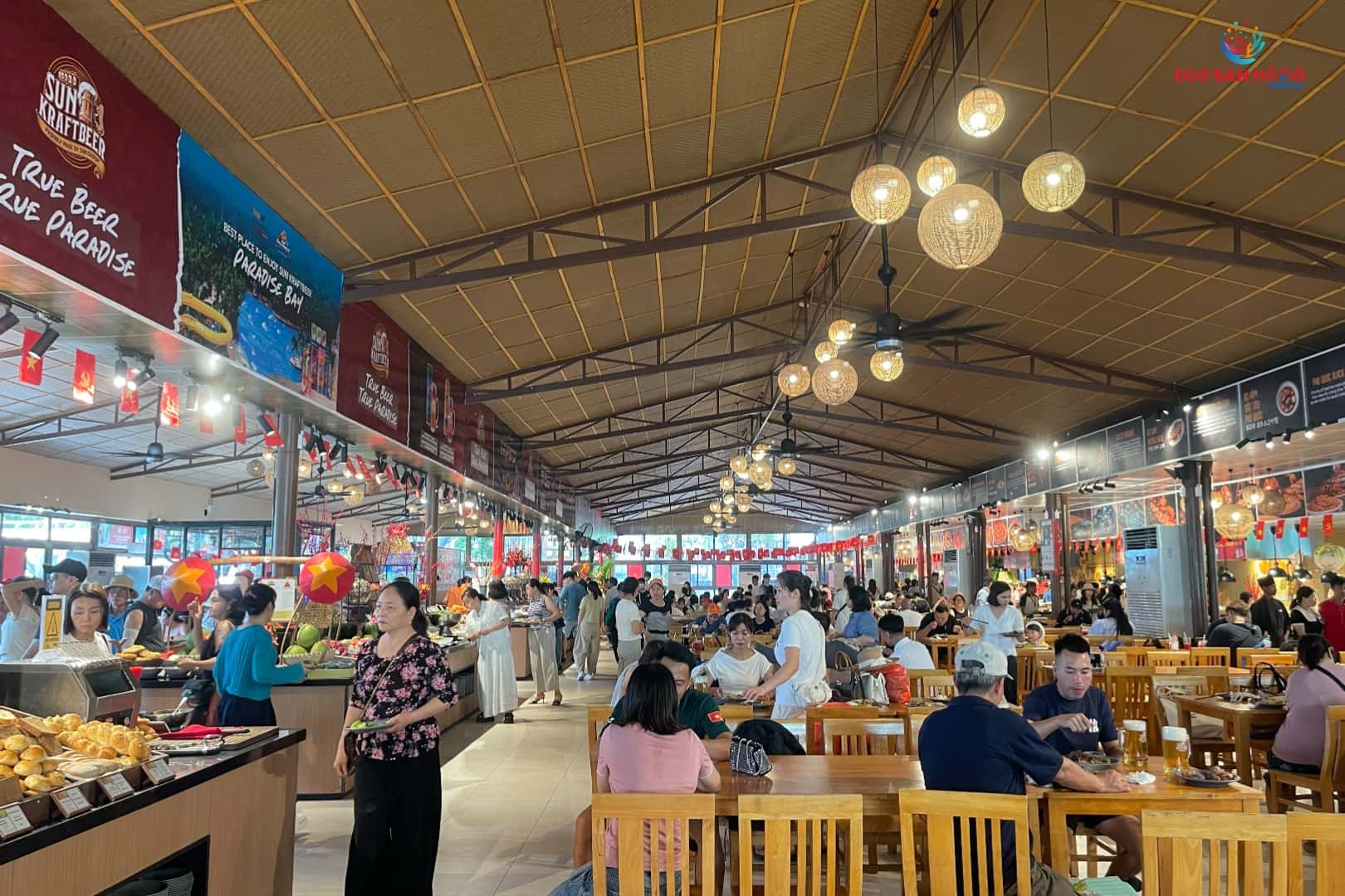 Buffet tại nhà hàng Mango